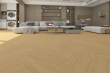 Teva Natural Oak Herringbone Laminate Flooring 12mm By 120mm By 600mm LM083 1