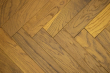 Natural Engineered Flooring Oak Herringbone Light Smoked Brushed UV Oiled 15/4mm By 125mm By 600mm FL3986 2