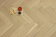 Natural Solid Flooring Oak Herringbone Non Visible UV Oiled 18mm By 70mm By 280mm FL3589 0