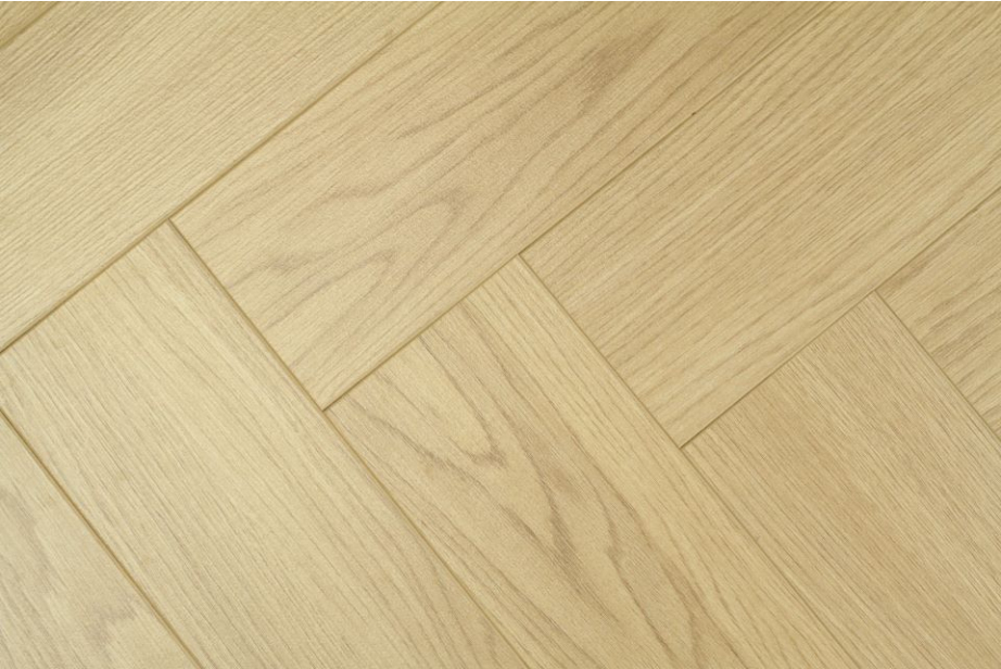 Teva Natural Oak Herringbone Laminate Flooring 12mm By 120mm By 600mm LM083 0