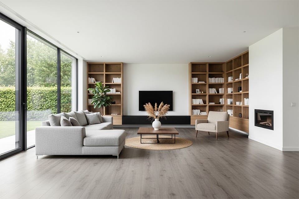 Supremo Diamond Rigid Core Coffee With Built In Underlay 8mm LVT